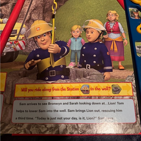 Fireman Sam Rescue Adventure Book - Picture 3 of 3